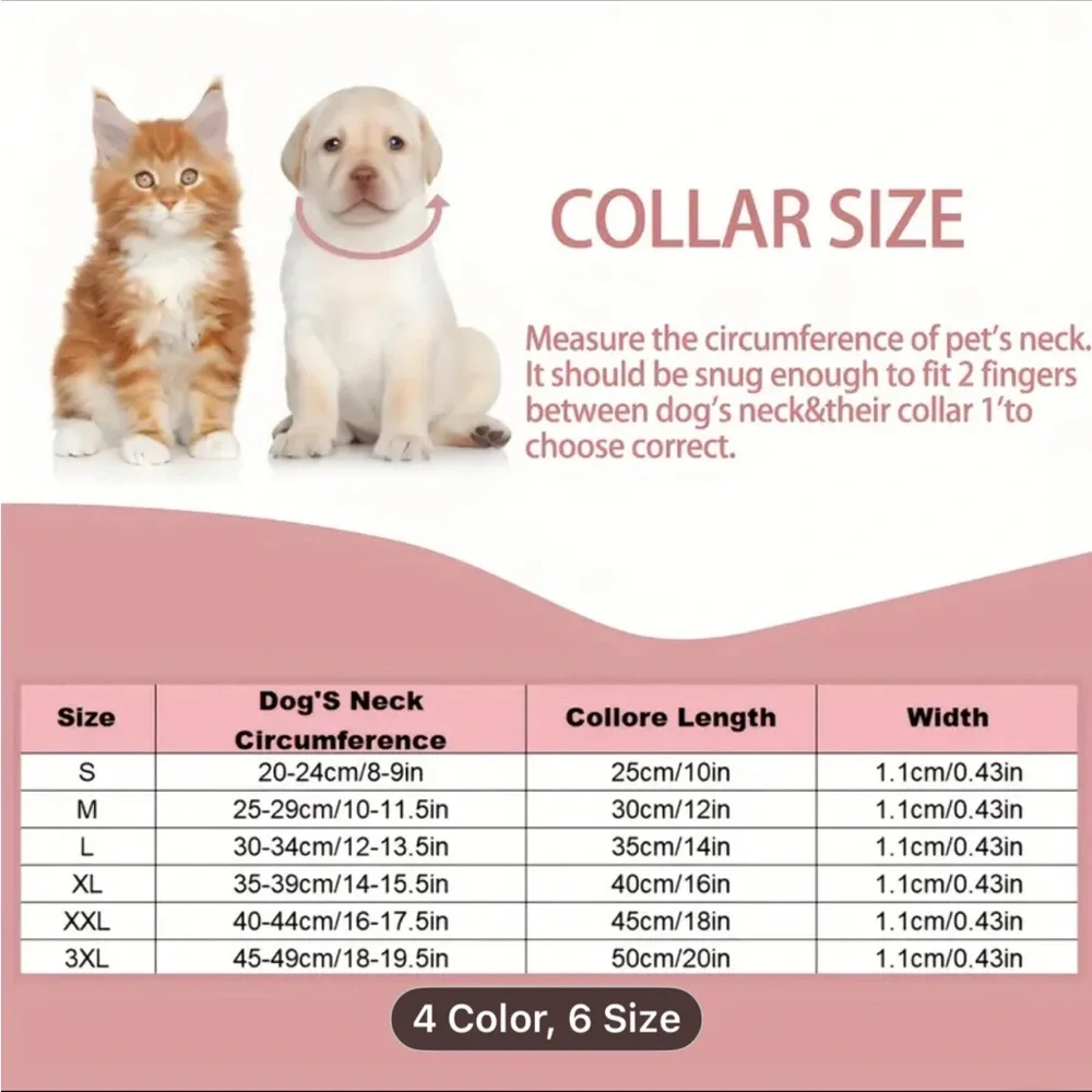 **3/$15** NEW Luxury Silver rhinestone Dog Collar